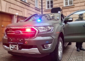 Nový pickup vybavený LRAD putuje k brněnské speciální pořádkové jednotce