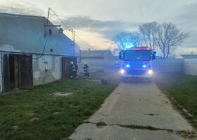 Při požáru zemědělského objektu v Miloticích vznikla škoda 1,5 milionu korun
