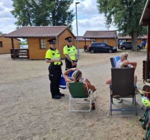 Policisté se zaměřili na zabezpečení majetku rekreantů u Nových Mlýnů