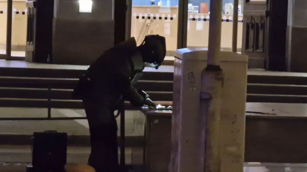 Podezřelý předmět omezil dopravu před brněnským hlavním nádražím / Policie ČR